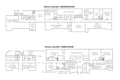 City Hall Map